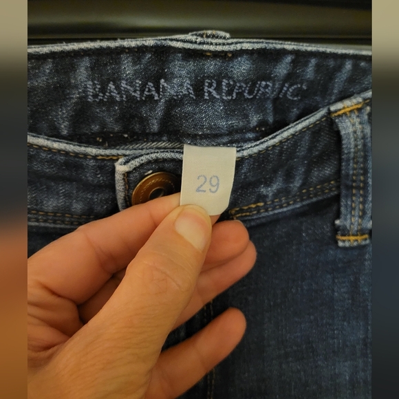 Banana Republic Jeans Size 29 Skinny Ankled - Picture 3 of 6